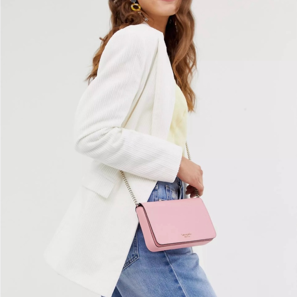 Kate Spade Pink Chain Crossbody Bag
